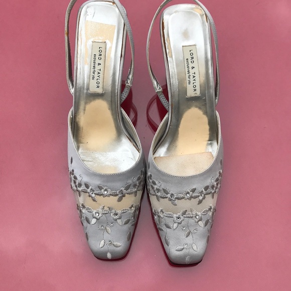 lord and taylor silver shoes